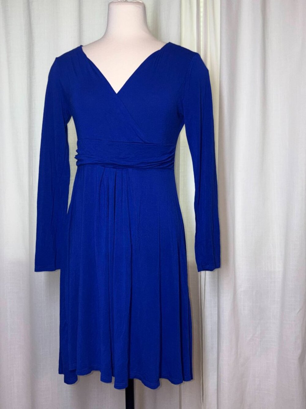 Doubleju Soft Jersey Dress - "Wrap" Front